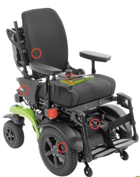 Elektryczny wózek inwalidzki Juvo B5 Ottobock