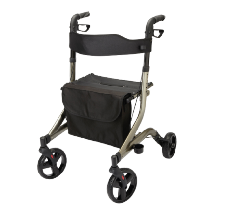 Podpórka rehabilitacyjna 4-kołowa, aluminiowa. Dynamic